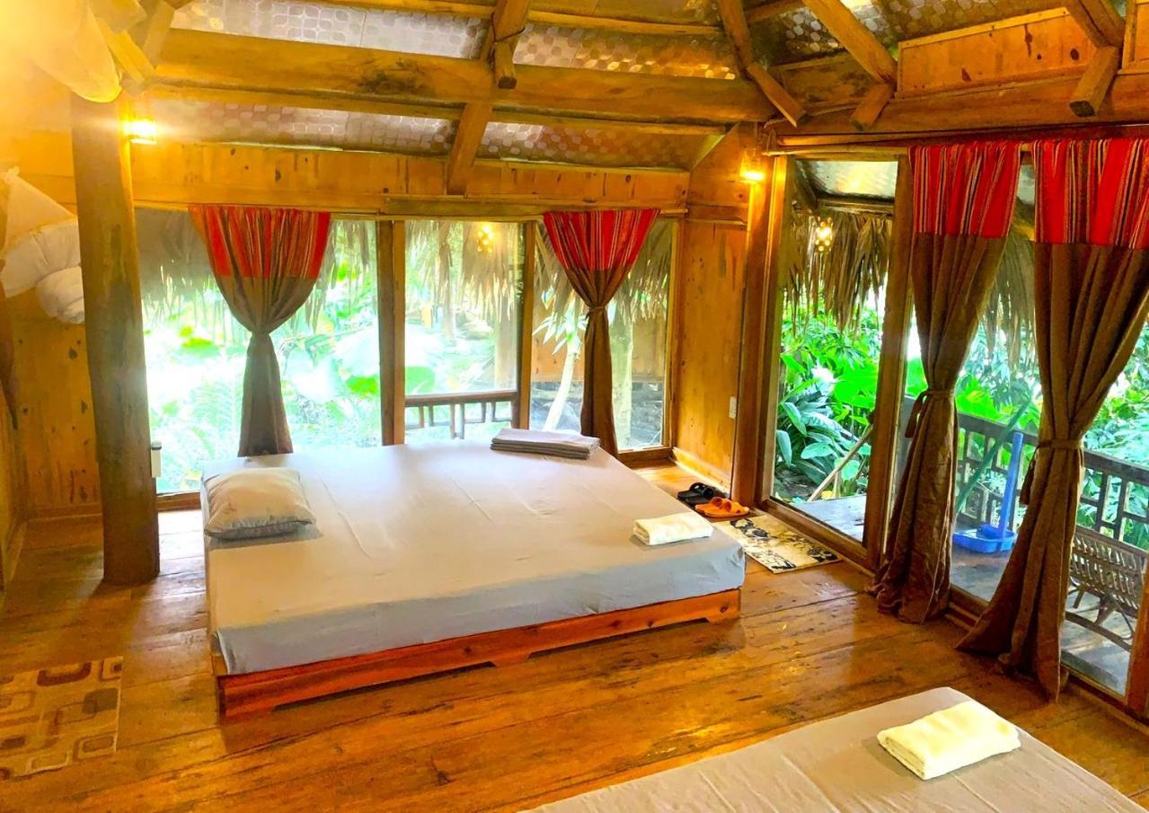 Pu Luong Cuisine Garden Homestay Lang Bang Exterior foto