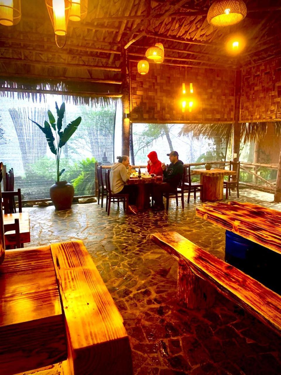 Pu Luong Cuisine Garden Homestay Lang Bang Exterior foto