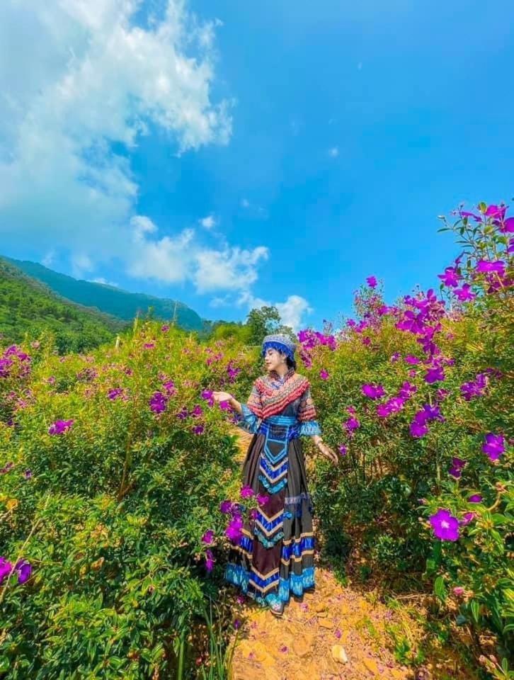 Pu Luong Cuisine Garden Homestay Lang Bang Exterior foto